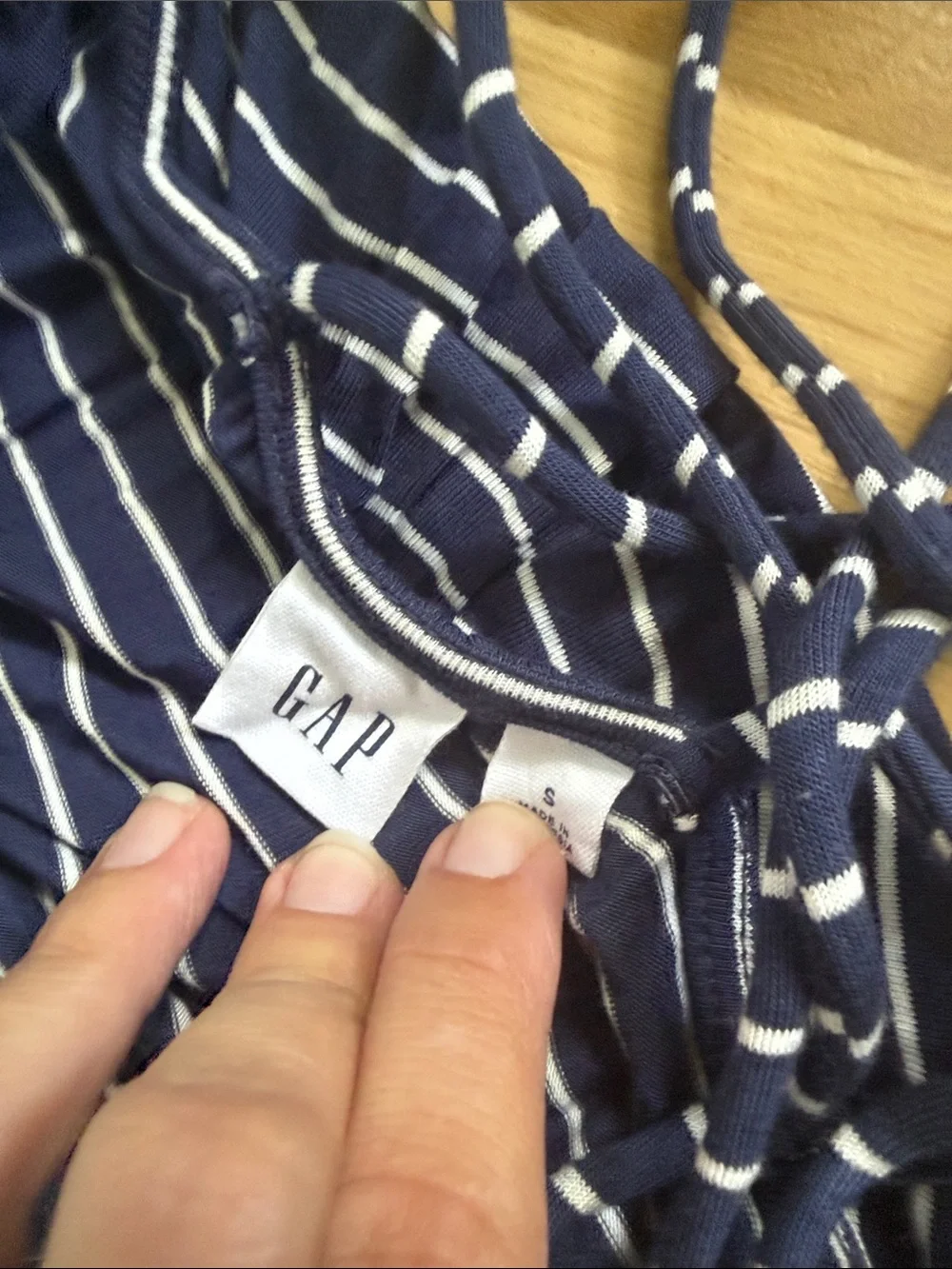 Gap Striped Jumpsuit